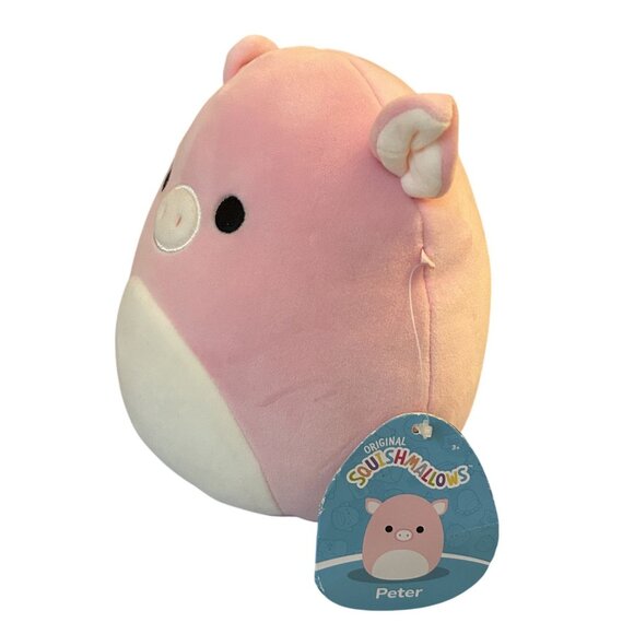 Original 2017 Peter The Pig Squishmallows 8" Plush plushKellytoy With Tags - Picture 3 of 3